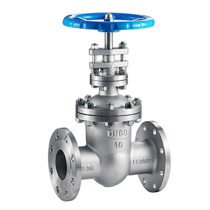 Dark stem gate valve