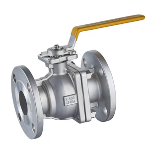 Normal Pressure Flanged Ball Valve Handle Lever 150LB DN50 High Platform
